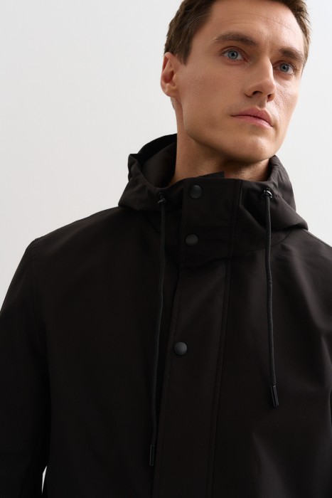 ветровка с капюшоном из россии вид сбоку