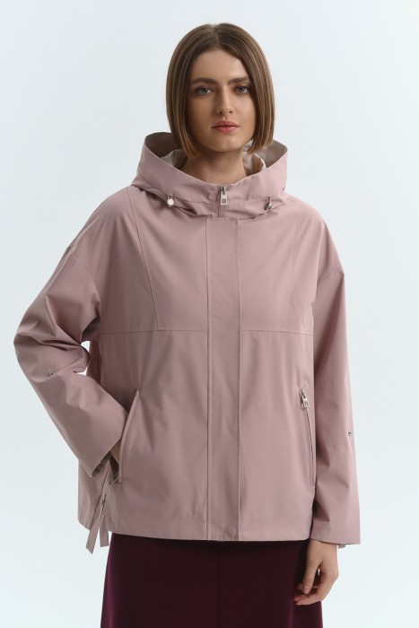 ветровка с капюшоном от бренда снежная королева вид слева