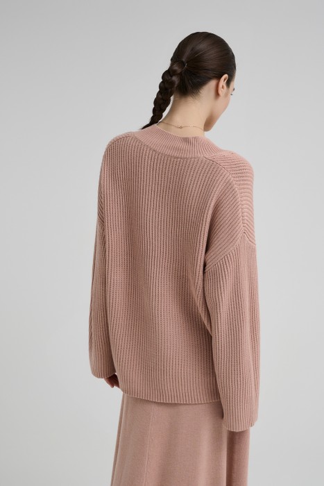 вязаный джемпер по цене 1860 руб вид справа