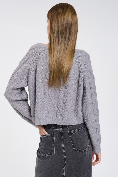 вязаный джемпер по цене 1780 руб вид справа