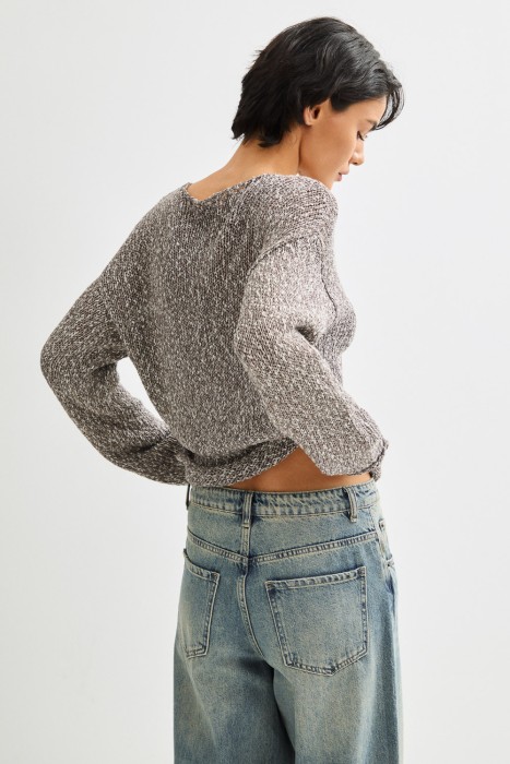 вязаный джемпер по цене 1860 руб вид справа