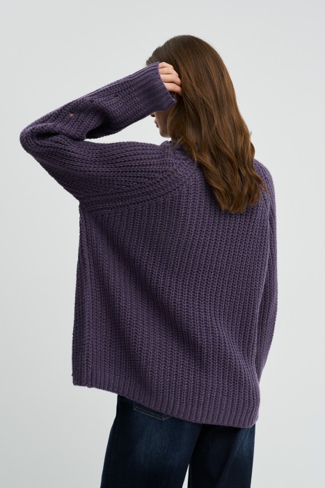 вязаный джемпер по цене 2410 руб вид справа