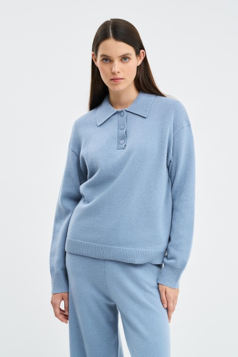 вязаный джемпер 786405003 фотография