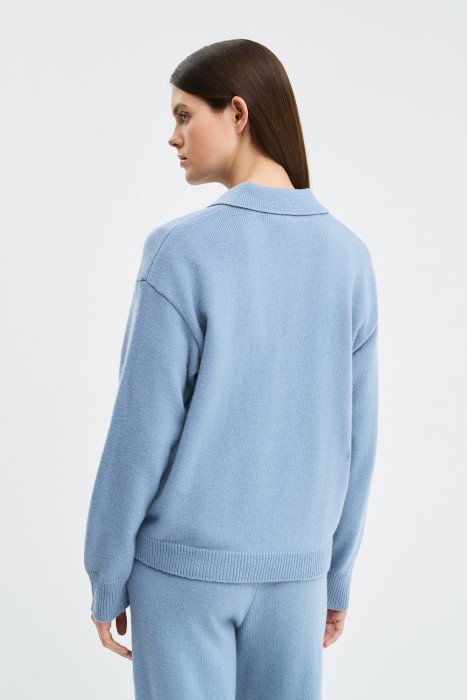 вязаный джемпер по цене 1620 руб вид справа