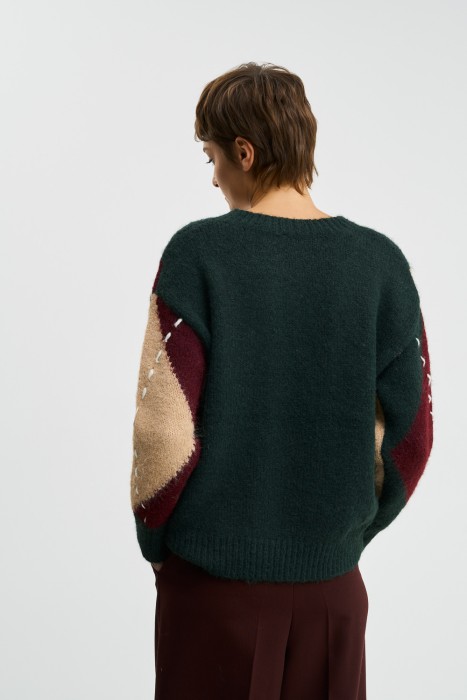 вязаный джемпер по цене 2270 руб вид справа