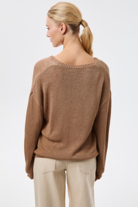 вязаный джемпер по цене 2680 руб вид справа