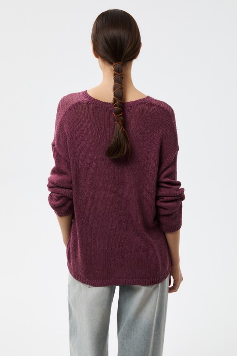 вязаный джемпер по цене 2680 руб вид справа