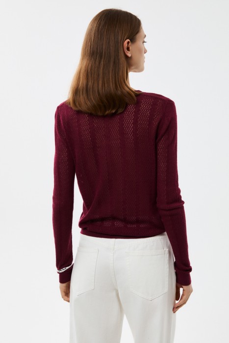 вязаный джемпер по цене 2340 руб вид справа