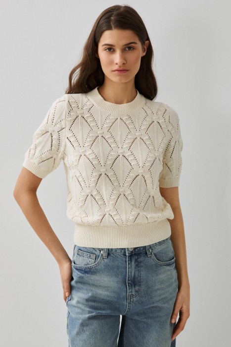 вязаный джемпер 815428003 фотография