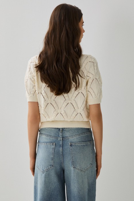 вязаный джемпер по цене 1670 руб вид справа