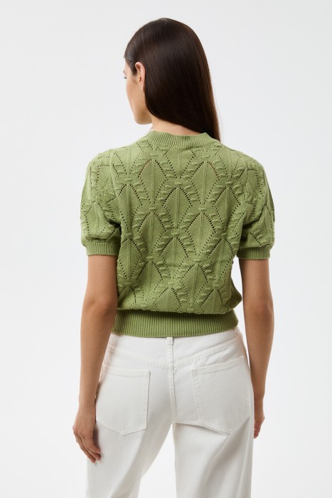 вязаный джемпер по цене 1650 руб вид справа