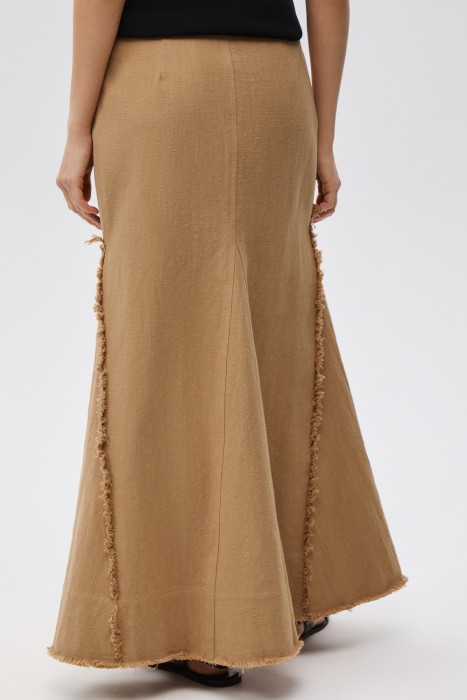 юбка годе с бахромой по цене 4320 руб вид справа