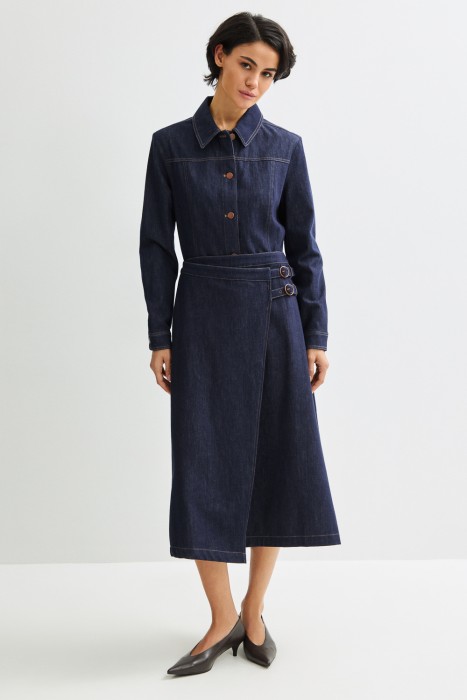 юбка из денима 803263003 фотография