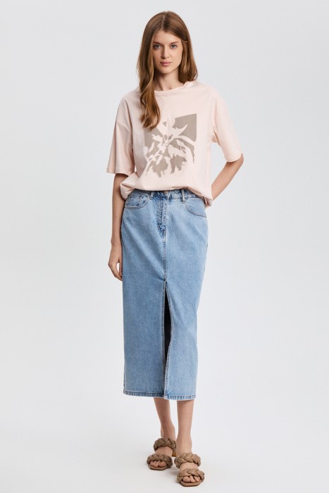 юбка из денима 815062003 фотография