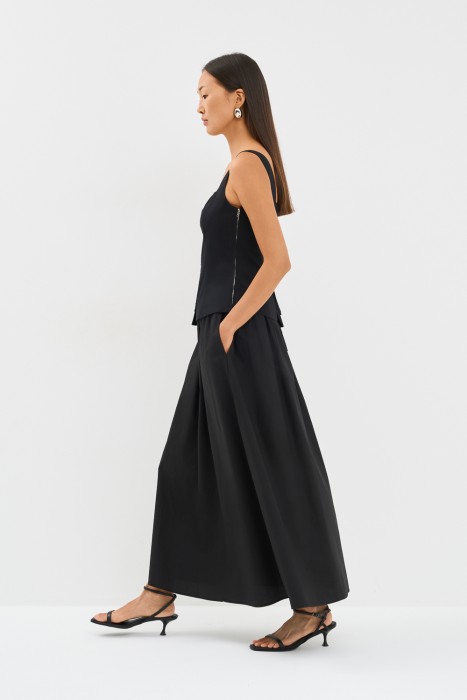 юбка из хлопка из россии вид сбоку