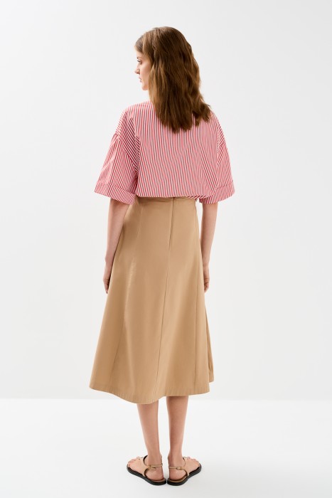 юбка из хлопка по цене 1540 руб вид справа