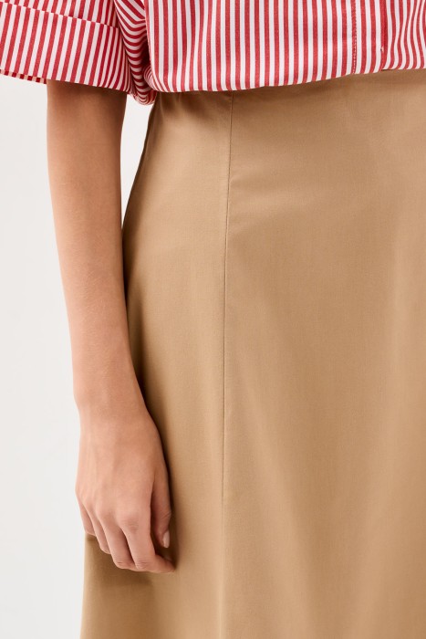 юбка из хлопка из россии вид сбоку