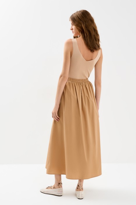 юбка из хлопка по цене 1860 руб вид справа