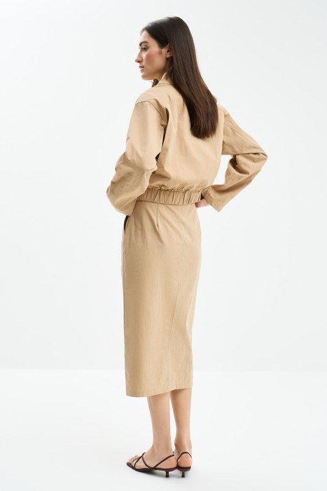 юбка из хлопка по цене 1860 руб вид справа