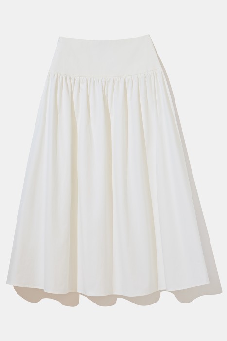 юбка из хлопка от бренда снежная королева вид слева