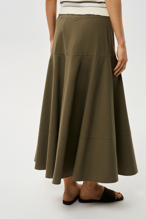 юбка из хлопка по цене 3600 руб вид справа