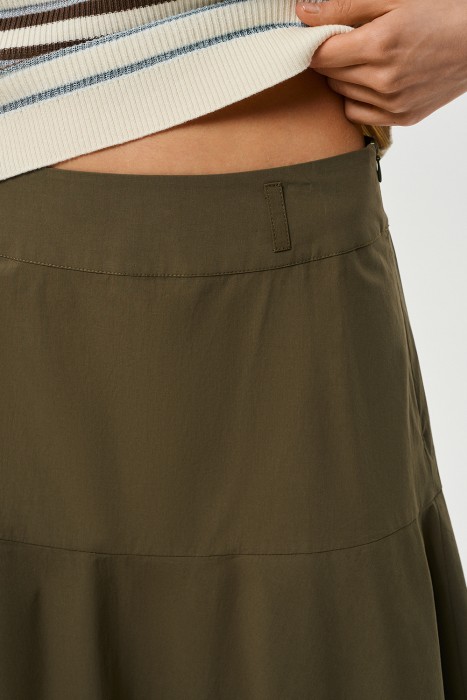 юбка из хлопка из россии вид сбоку