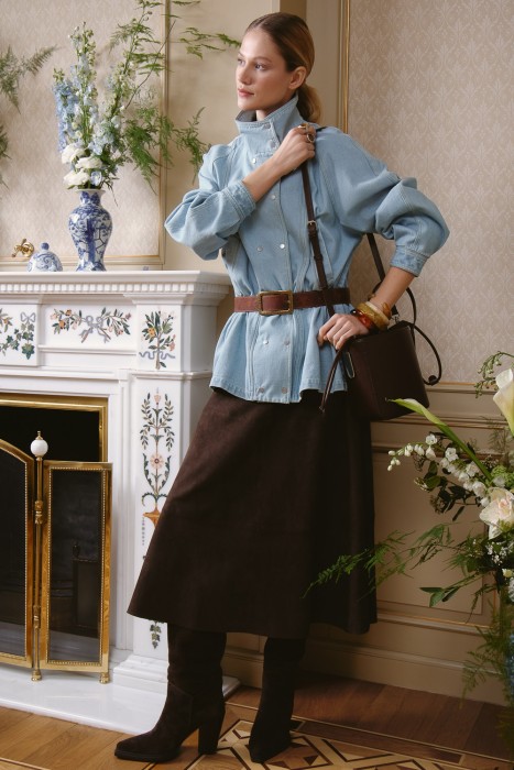 юбка из натуральной замши 800909003 фотография