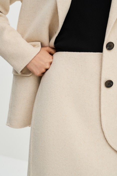 юбка из смесовой шерсти из россии вид сбоку