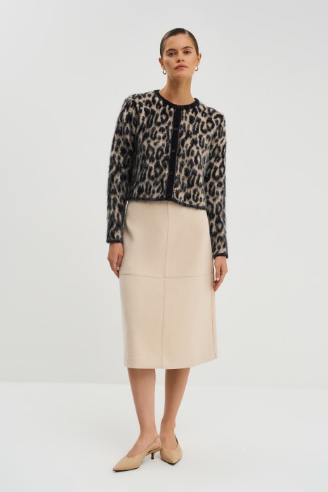 юбка из смесовой шерсти из россии вид сбоку