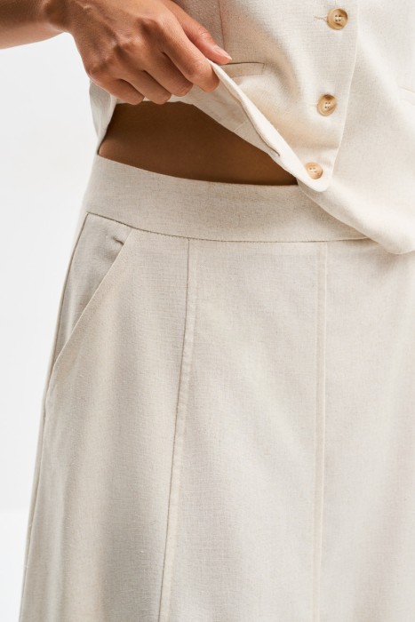 юбка макси по цене 2110 руб вид справа