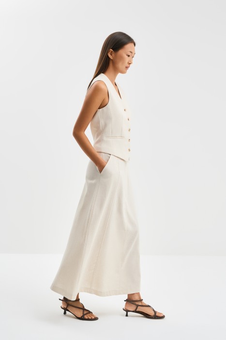 юбка макси из россии вид сбоку