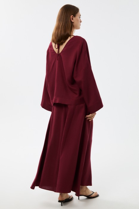 юбка макси по цене 4690 руб вид справа