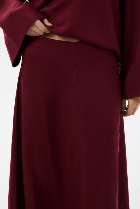 юбка макси из россии вид сбоку