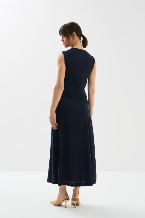 юбка с карманами по цене 1980 руб вид справа