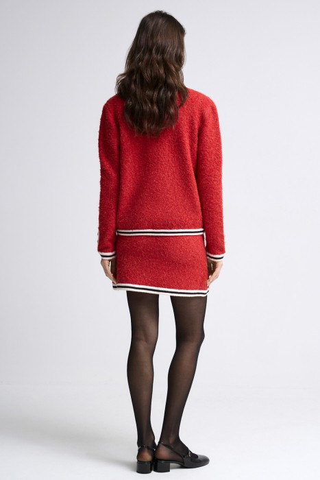 юбка с накладными карманами по цене 1130 руб вид справа