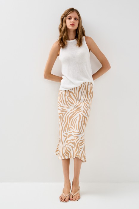 юбка с принтом 761870003 фотография