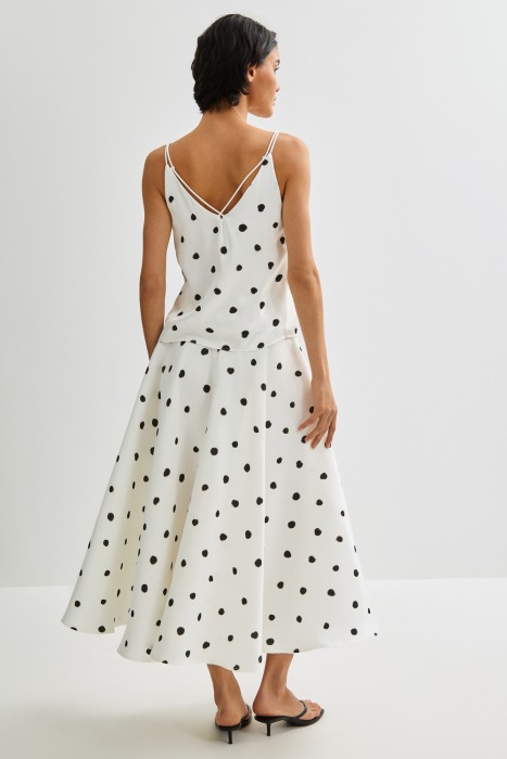 юбка с принтом по цене 6650 руб вид справа