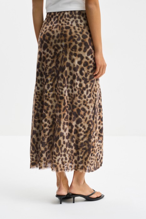 юбка с разрезом по цене 1760 руб вид справа