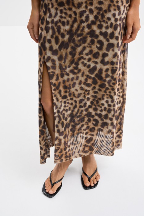 юбка с разрезом из россии вид сбоку