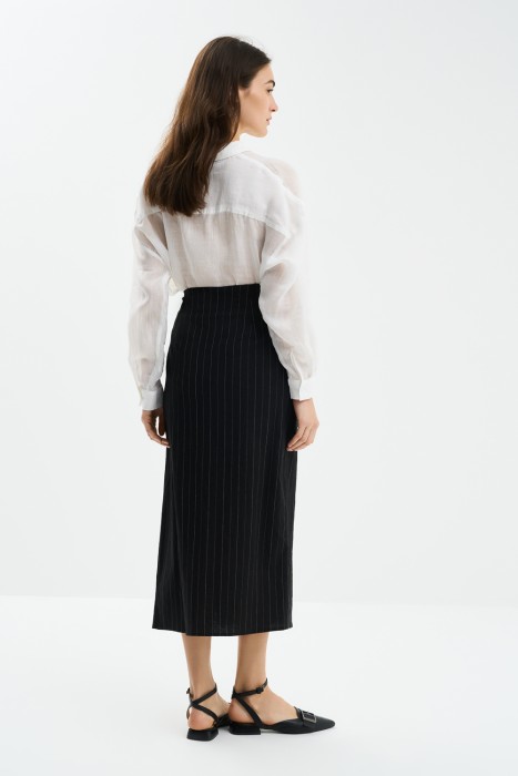 юбка с разрезом по цене 1600 руб вид справа