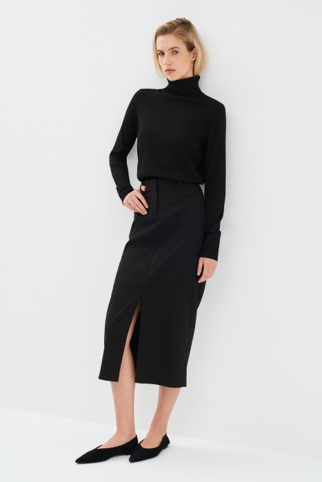 юбка с разрезом 786057003 фотография