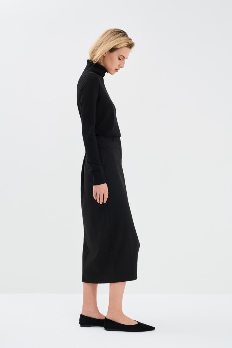 юбка с разрезом из россии вид сбоку