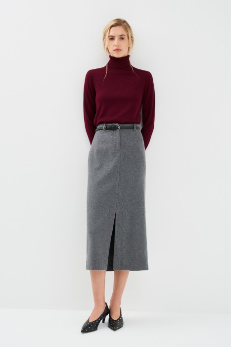 юбка с разрезом 786061003 фотография