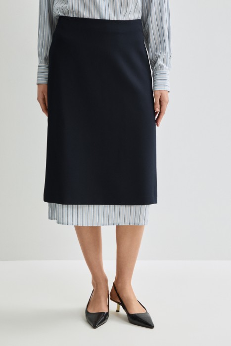 юбка от бренда снежная королева вид слева