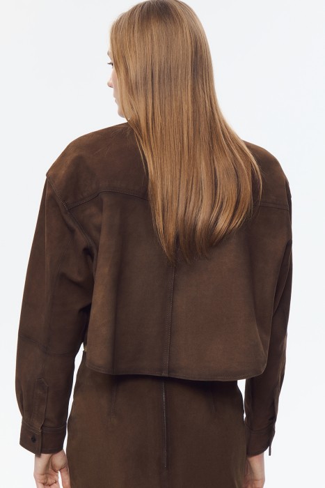 замшевая куртка по цене 17460 руб вид справа