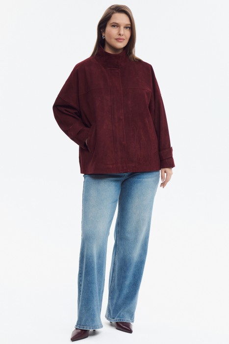 замшевая куртка 802544003 фотография