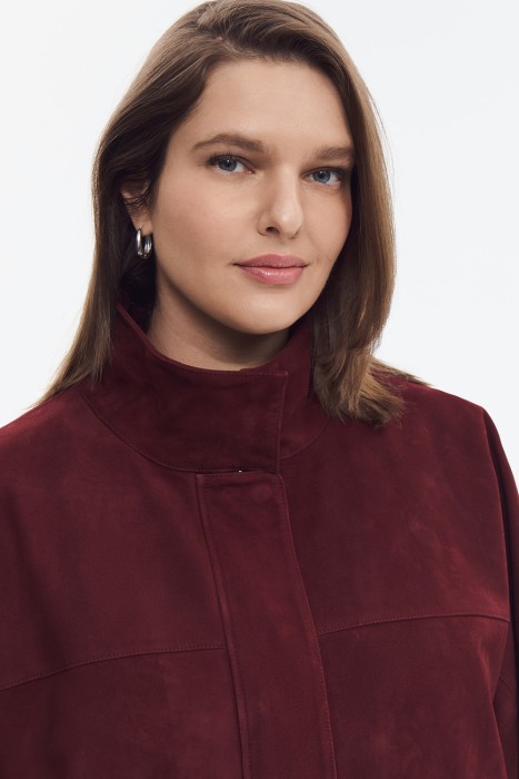 замшевая куртка из россии вид сбоку