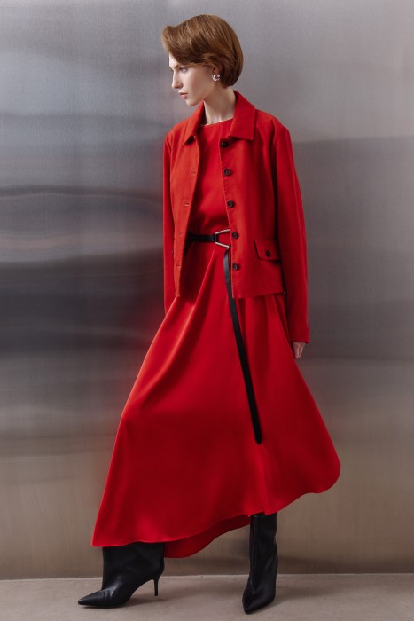 замшевая куртка 802545003 фотография