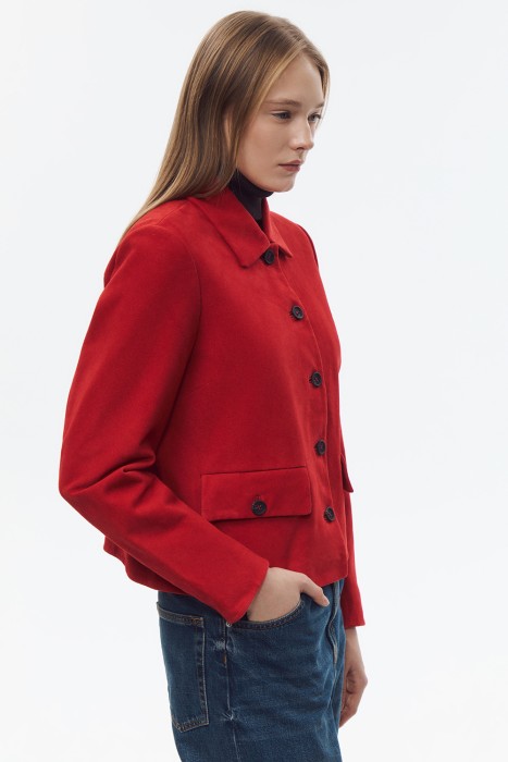 замшевая куртка из россии вид сбоку