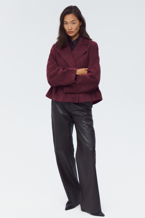 жакет из натуральной замши 818010003 фотография